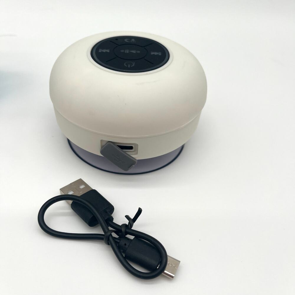 SPEAKER, Portable Waterproof Suction, Bluetooth, Built in Microphone - Picture 6 of 9